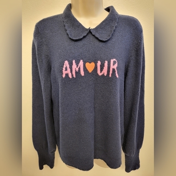 NWT Loft Collared Sweater - Picture 1 of 6
